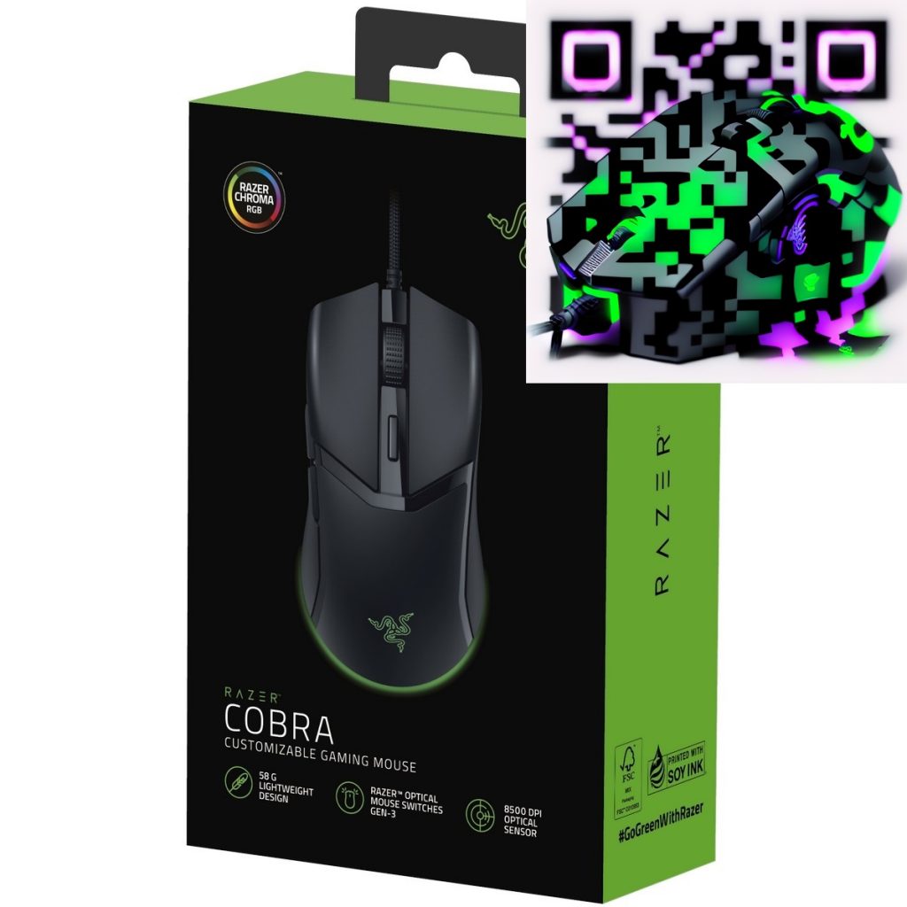 Razer Cobra Lightweight Wired Gaming Mouse Chroma RGB
