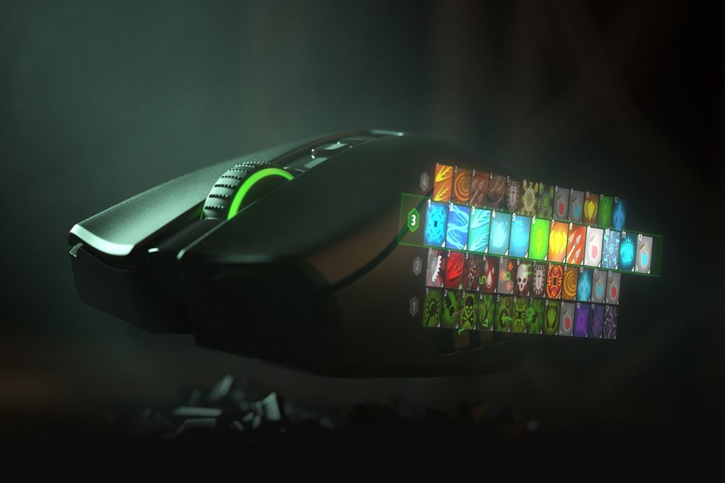 Ontdek de functies van de Razer Naga Pro Mouse 8886419333043